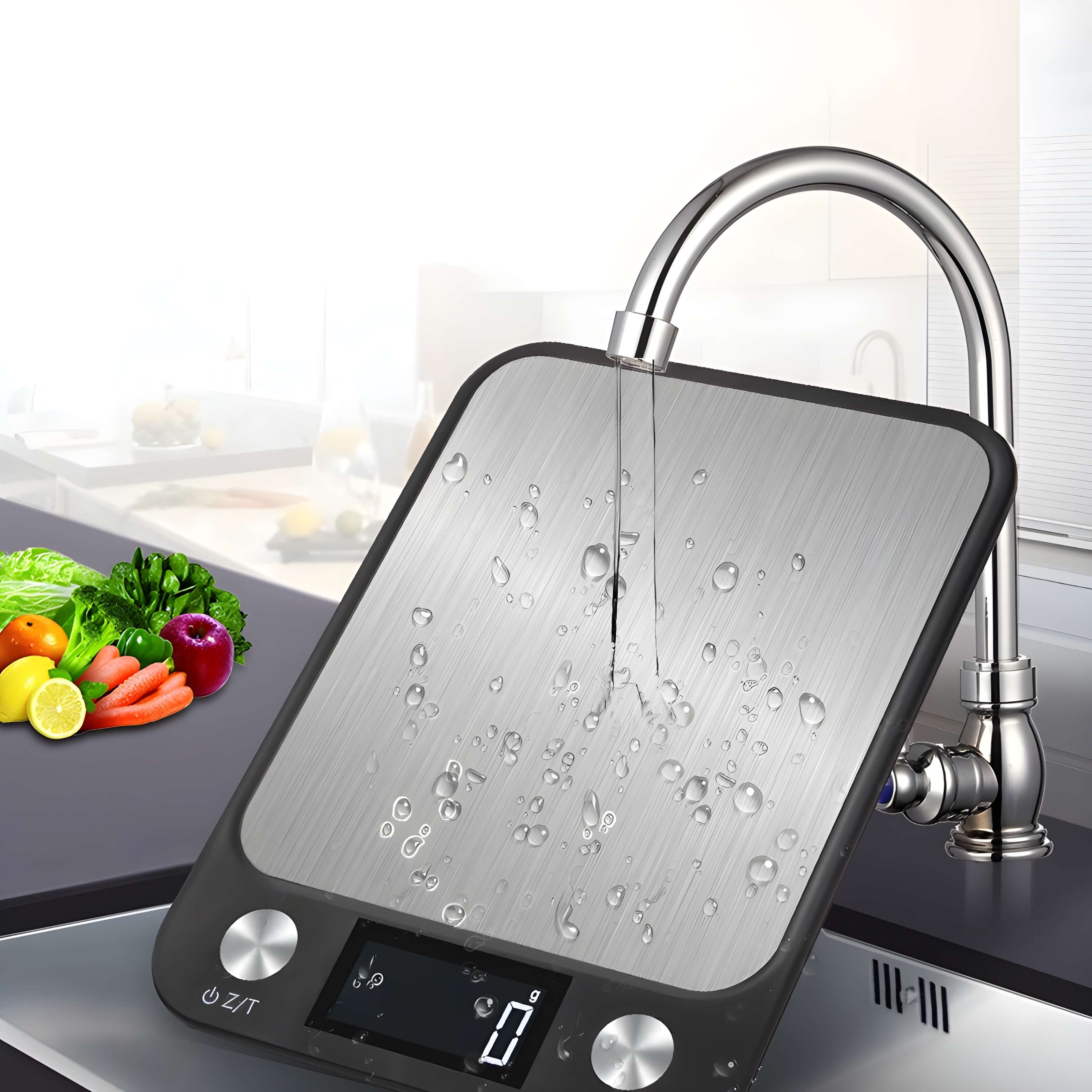 ChefScale Pro – Balance de Cuisine Électronique en Acier Inoxydable