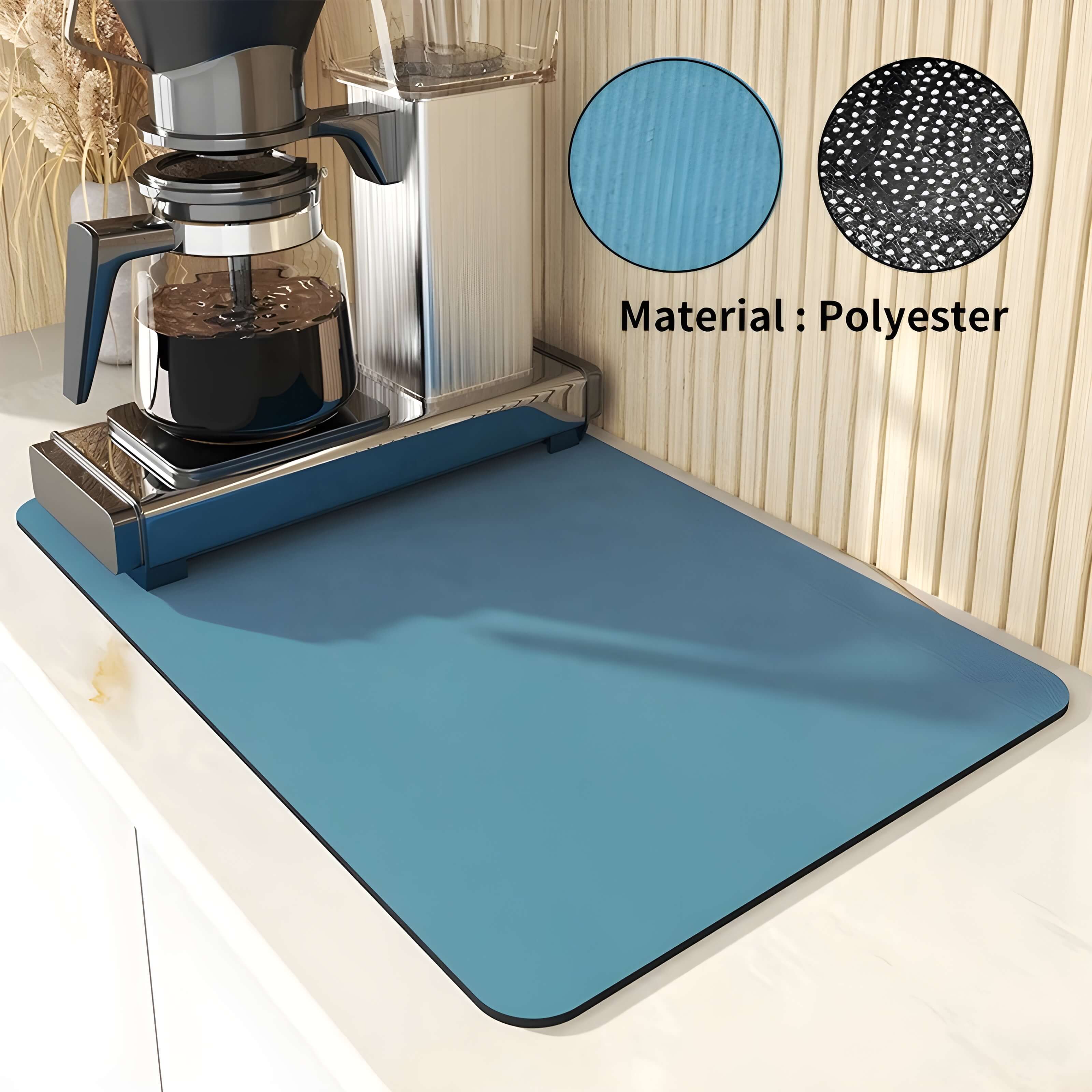 Tapis Absorbant pour Machine à Café