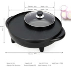 FlexGrill – Gril Électrique Multifonction 2-en-1