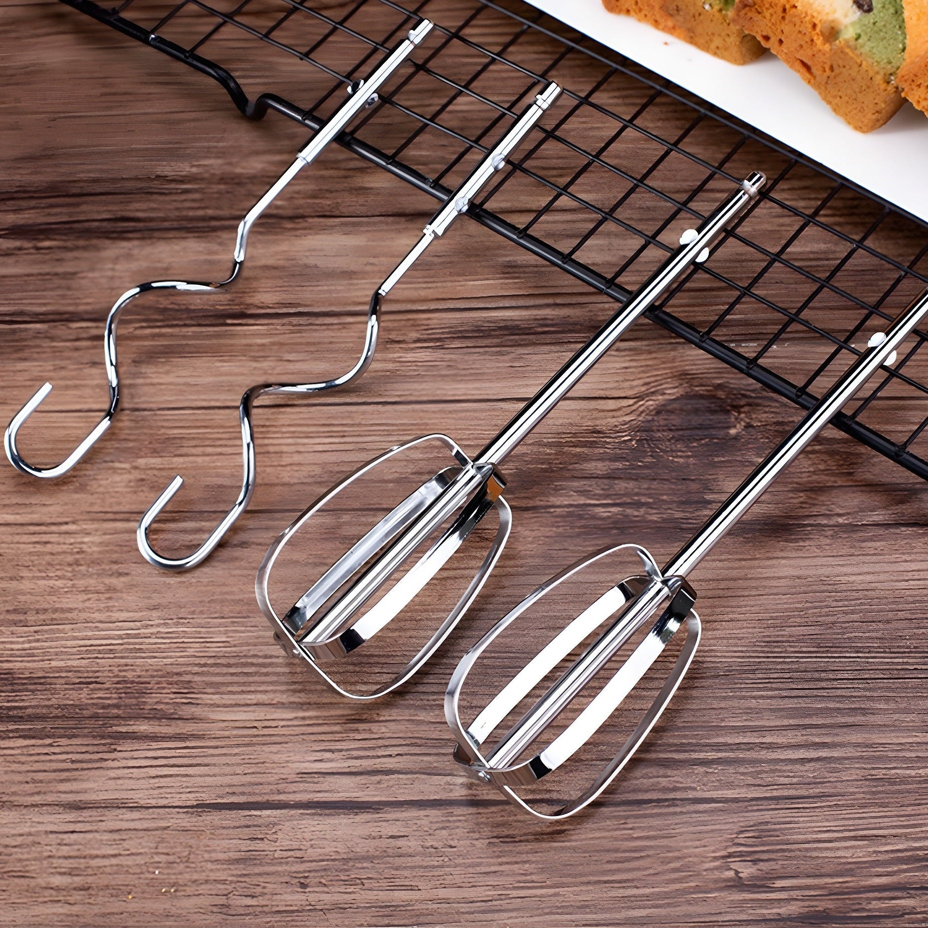 Batteur Électrique 500W & 5 Vitesses - Fonction Turbo