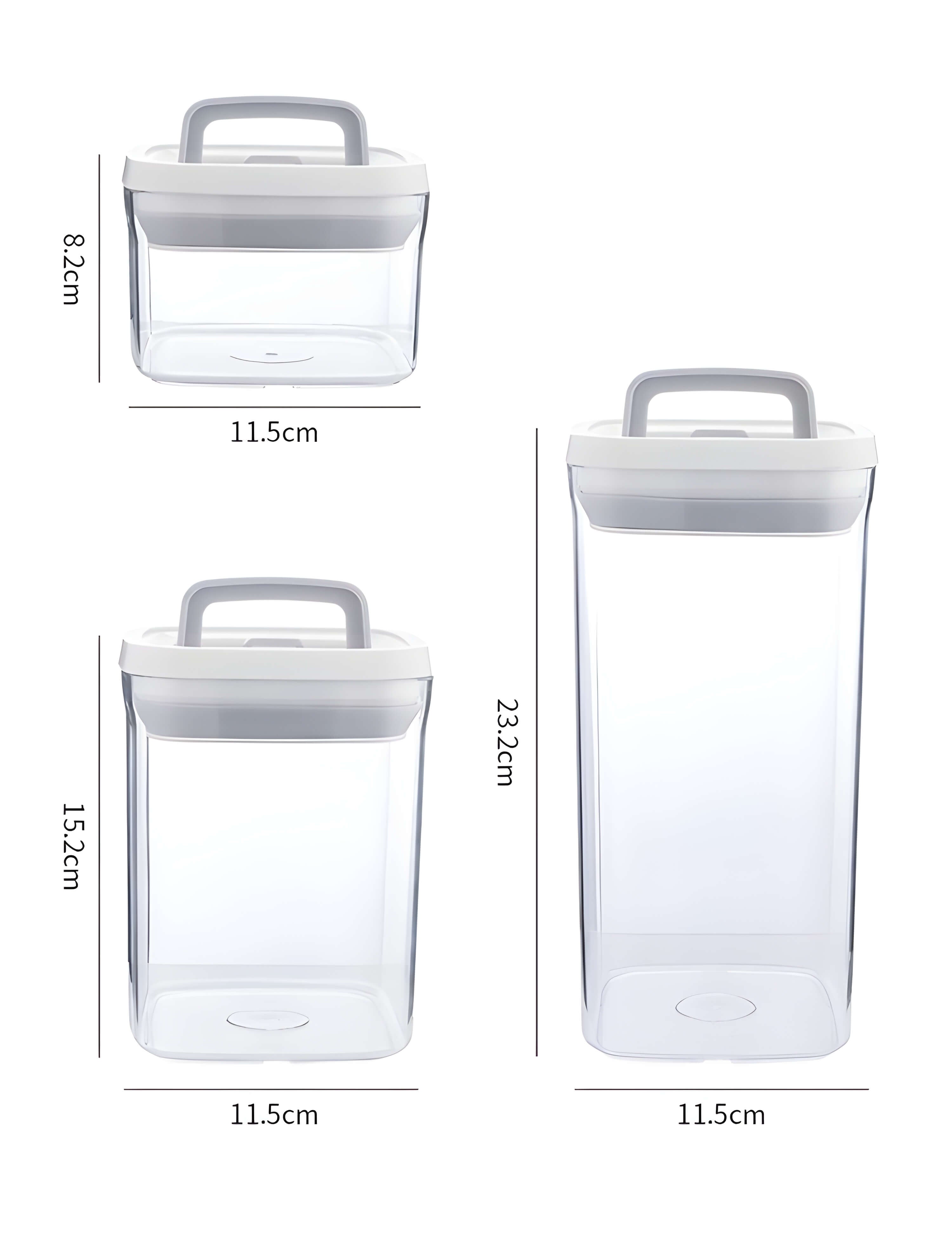 StackBox – Boîte de Rangement Empilable Transparente pour Cuisine
