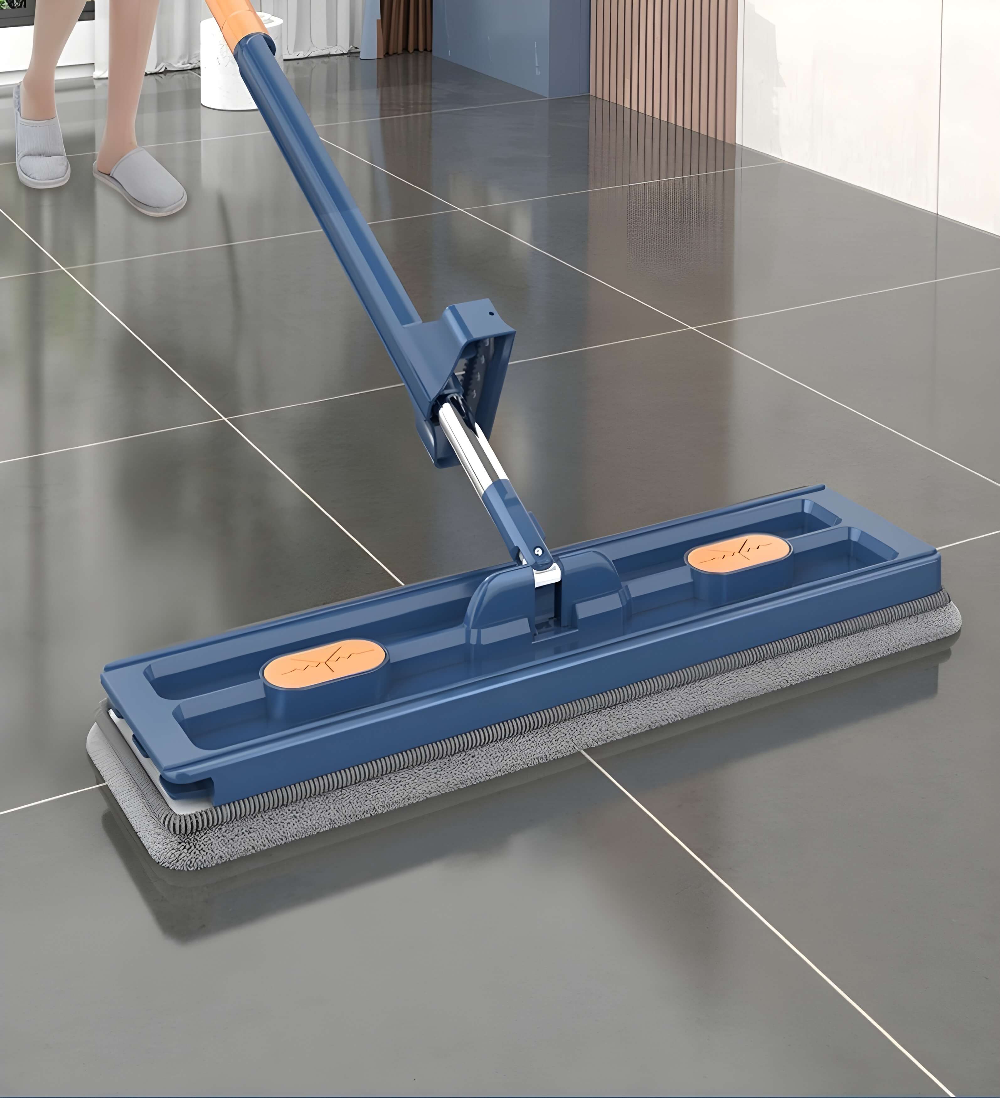 SpinClean™ | La Serpillière Rotative Avec Système D’Essorage Intégré