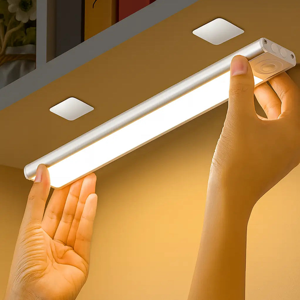 GlowSense – Lampe LED sans fil avec capteur infrarouge, rechargeable & magnétique