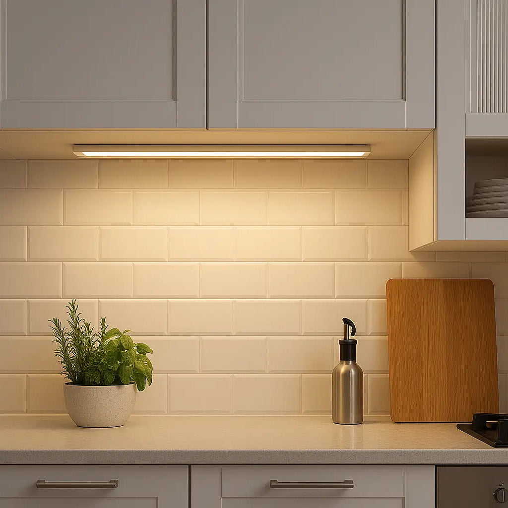 GlowSense – Lampe LED sans fil avec capteur infrarouge, rechargeable & magnétique