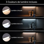 GlowSense – Lampe LED sans fil avec capteur infrarouge, rechargeable & magnétique