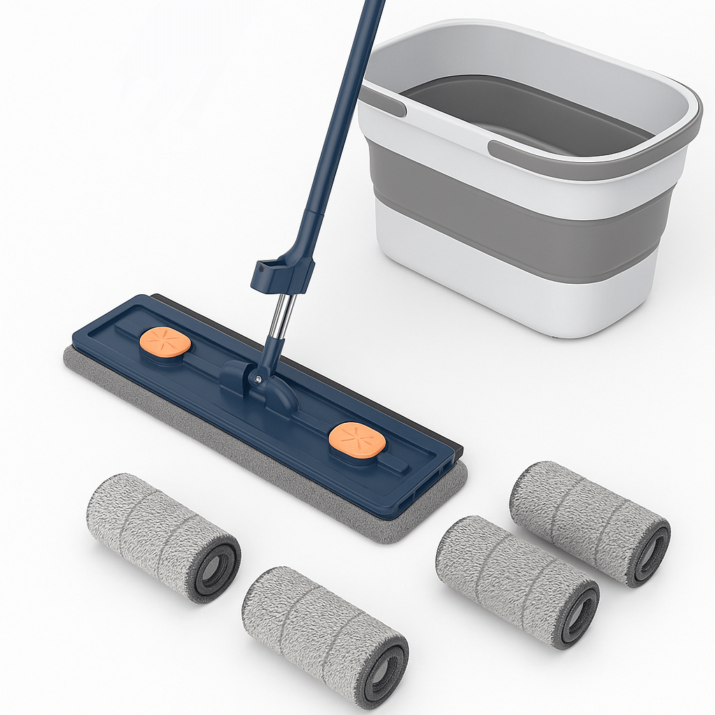 Serpillière Plate Rotative 360° – Nouveau Modèle Grand Format