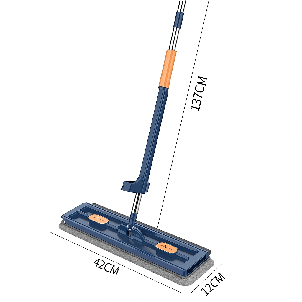 SpinClean™ | La Serpillière Rotative Avec Système D’Essorage Intégré