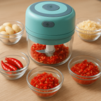 SwiftChop – Mini Hachoir Électrique Portable et Efficace