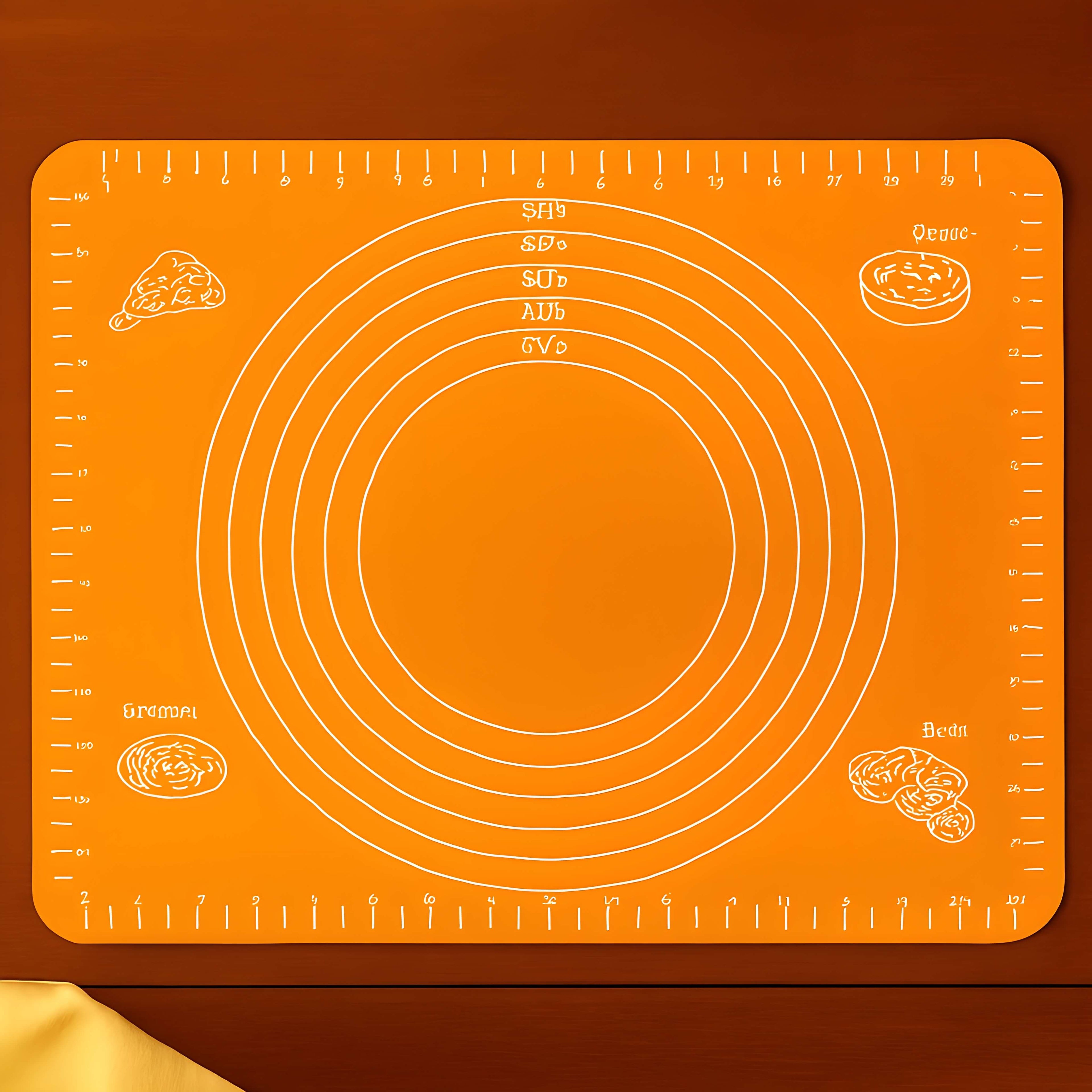 BakeMat Pro – Tapis de Pâtisserie en Silicone Antidérapant & Réutilisable