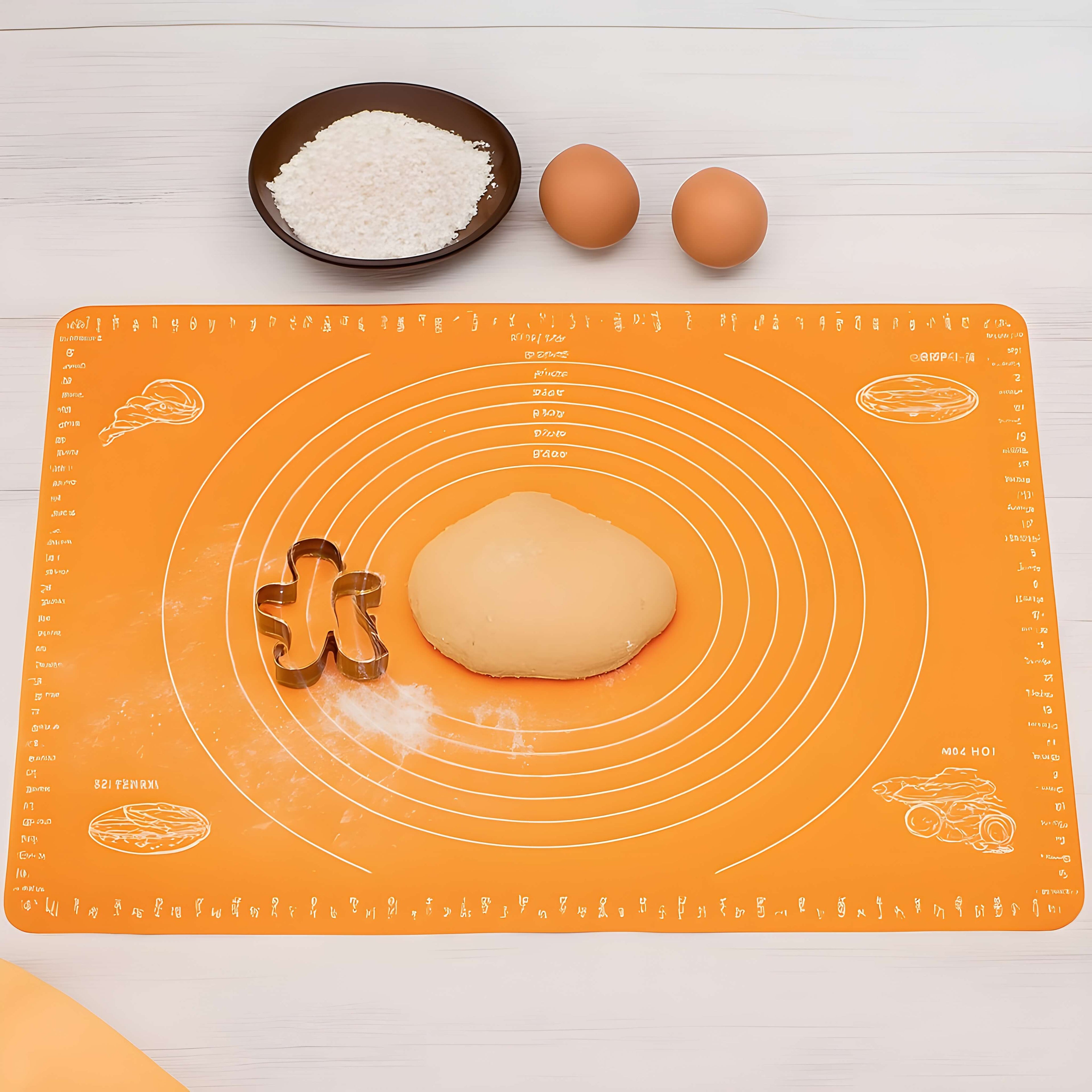 BakeMat Pro – Tapis de Pâtisserie en Silicone Antidérapant & Réutilisable